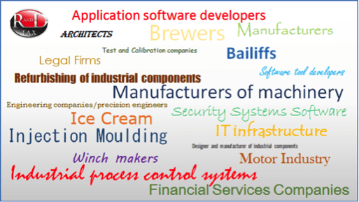  Examples of industries that can apply for R & D tax credits